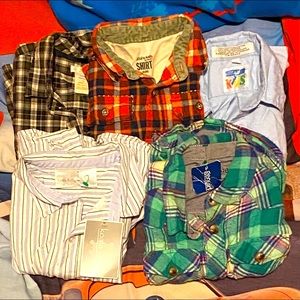 5pcs Boys 4T Kids long sleeve
